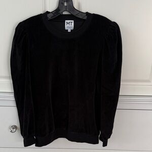 MADELEINE THOMPSON Charcoal Knit Sweater